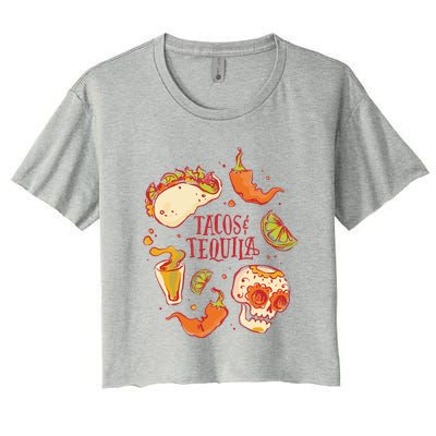 Tacos & Tequila Mexican Crop Top