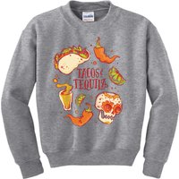 Tacos & Tequila Mexican Kids Sweatshirt