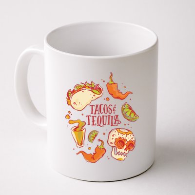 Tacos & Tequila Mexican Coffee Mug