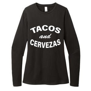 Tacos And Cervezas Womens CVC Long Sleeve Shirt