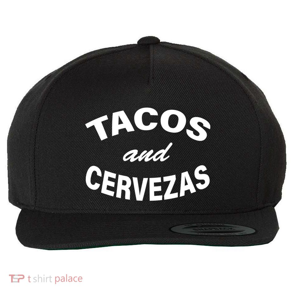 Tacos And Cervezas Wool Snapback Cap