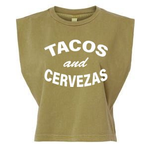 Tacos And Cervezas Garment-Dyed Women's Muscle Tee