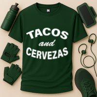 Tacos And Cervezas Cooling Performance Crew T-Shirt