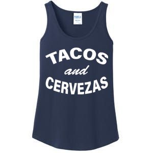 Tacos And Cervezas Ladies Essential Tank