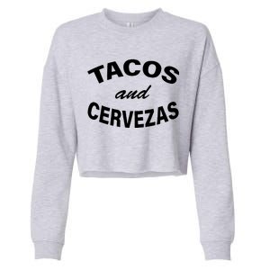 Tacos And Cervezas Cropped Pullover Crew