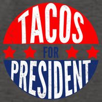 Tacos For President Vector Backpack