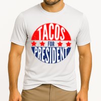 Tacos For President Cooling Performance Crew T-Shirt