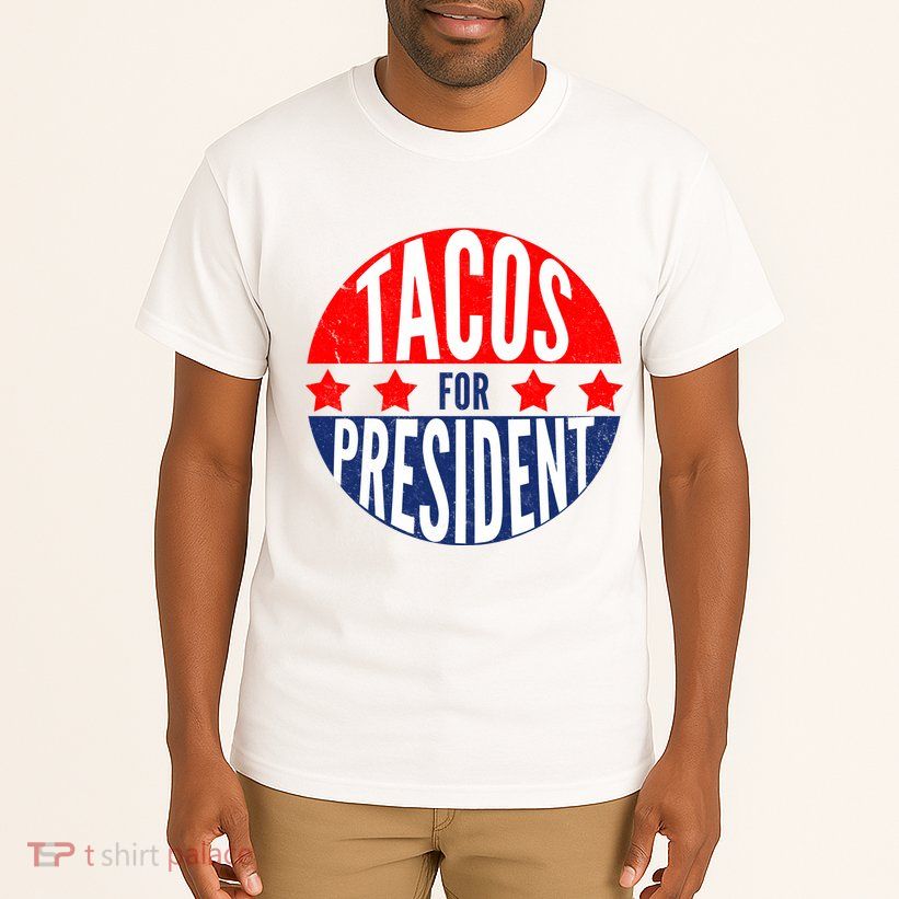 Tacos For President Tall T-Shirt