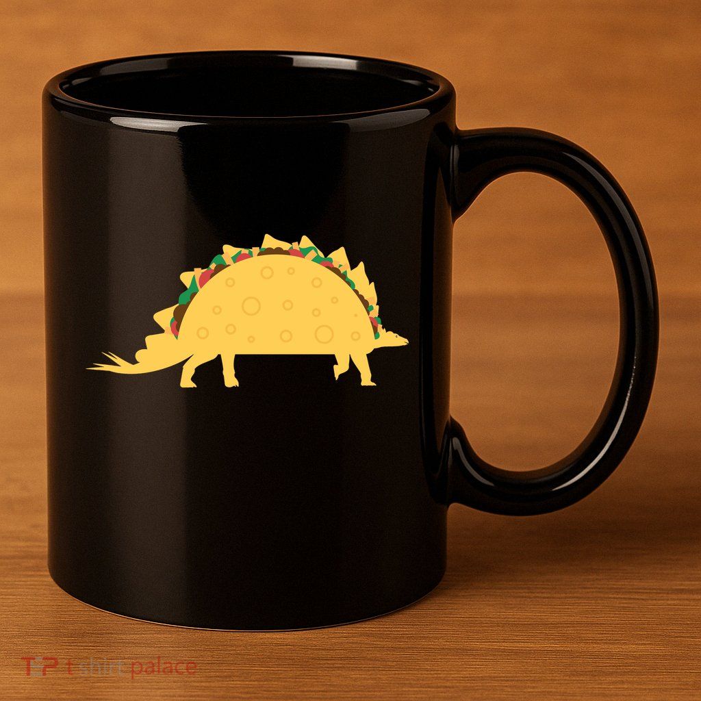 Tacosarus 11oz C Handle Ceramic Mug
