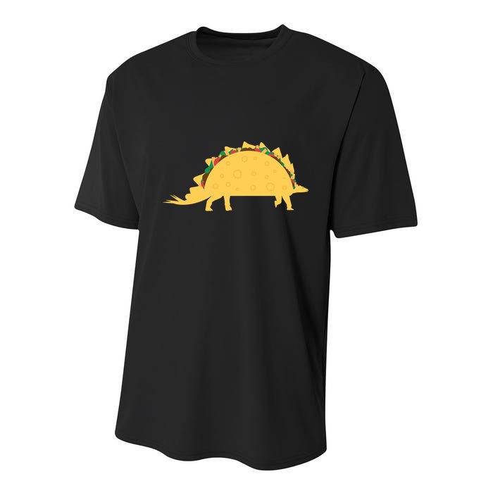 Tacosarus Youth Performance Sprint T-Shirt