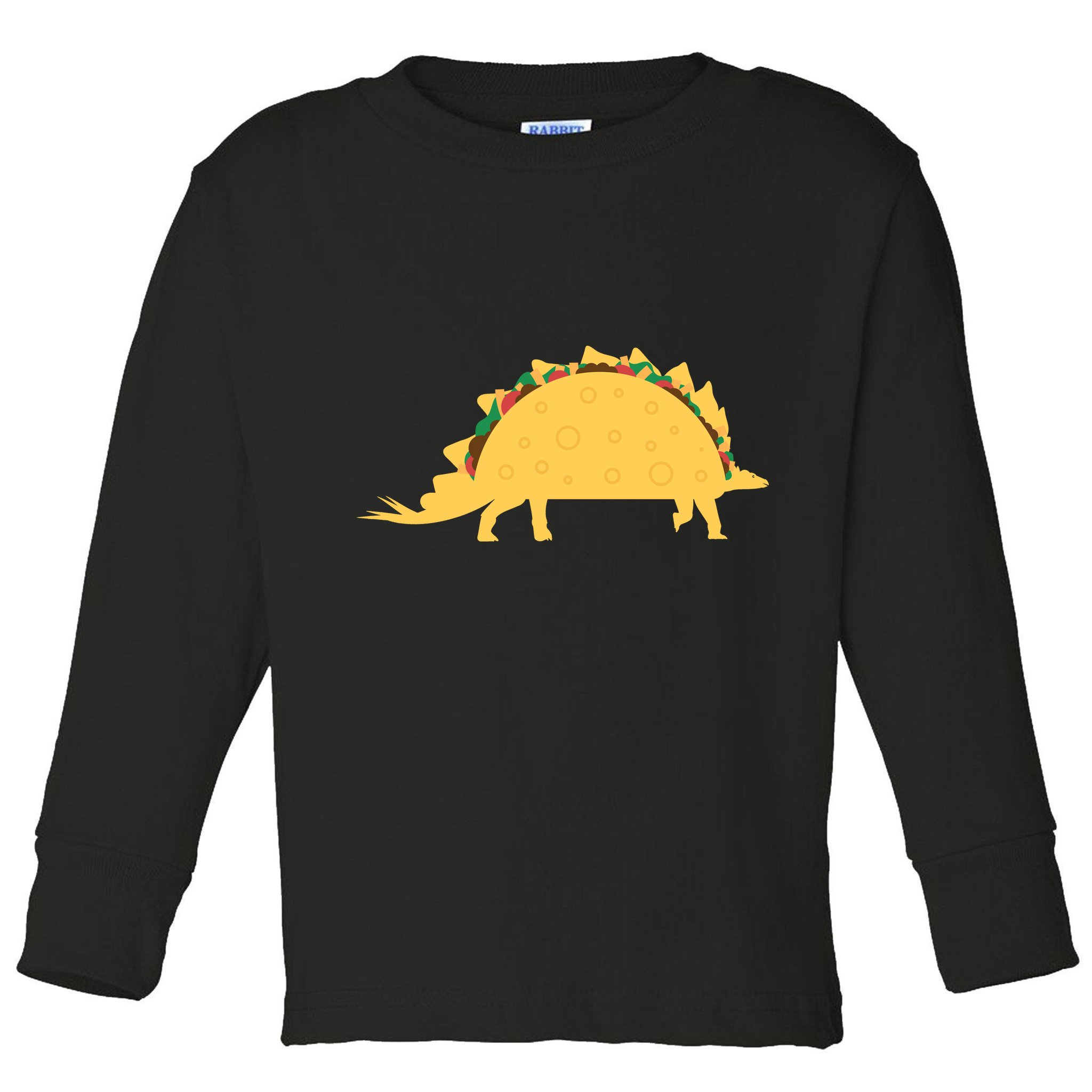 Tacosarus Toddler Long Sleeve Shirt
