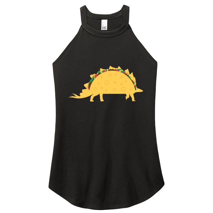 Tacosarus Women's Perfect Tri Rocker Tank