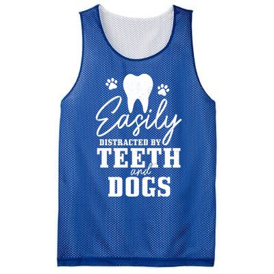 Teeth And Dogs Dentist Dental Student Assistant Hygienist Gift Mesh Reversible Basketball Jersey Tank