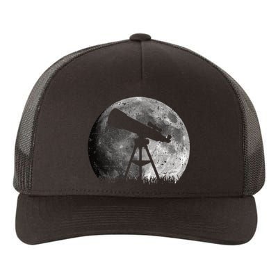 Telescope Astronomy Design For Space Fans Yupoong Adult 5-Panel Trucker Hat