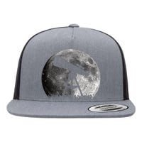 Telescope Astronomy Design For Space Fans Flat Bill Trucker Hat