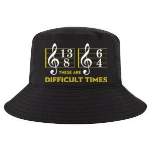 These Are Difficult Times Music Lover Gifts Cool Comfort Performance Bucket Hat