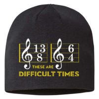 These Are Difficult Times Music Lover Gifts Sustainable Beanie