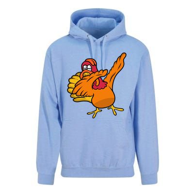 Thanksgiving And Dabbing Turkey Great Gift Unisex Surf Hoodie