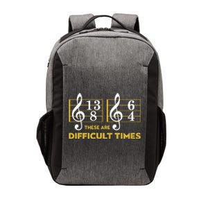 These Are Difficult Times Music Lover Vector Backpack