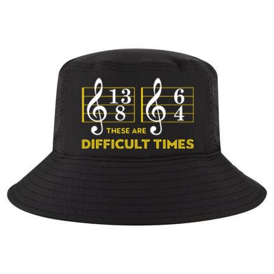 These Are Difficult Times Music Lover Gifts Cool Comfort Performance Bucket Hat