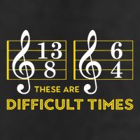 These Are Difficult Times Music Lover Gifts 7 Panel Mesh Trucker Snapback Hat