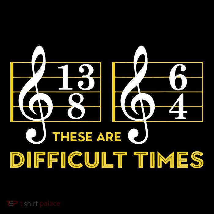 These Are Difficult Times Music Lover Gifts Womens T-Shirt