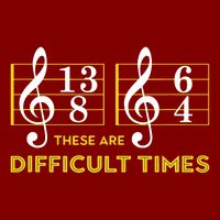 These Are Difficult Times Music Lover Gifts Cooling Performance Crew T-Shirt