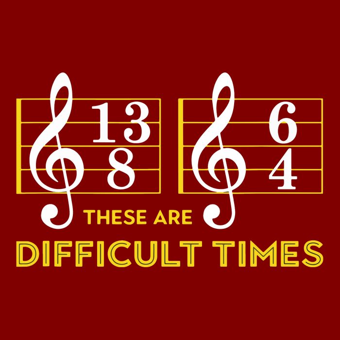 These Are Difficult Times Music Lover Gifts Cooling Performance Crew T-Shirt