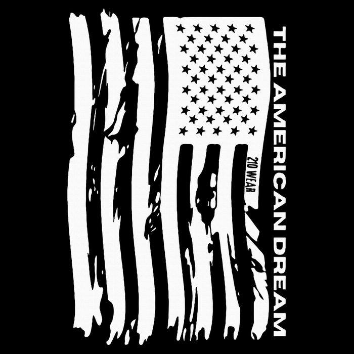 The American Dream Usa American Flag Patriotic Apparel Drawstring Bag