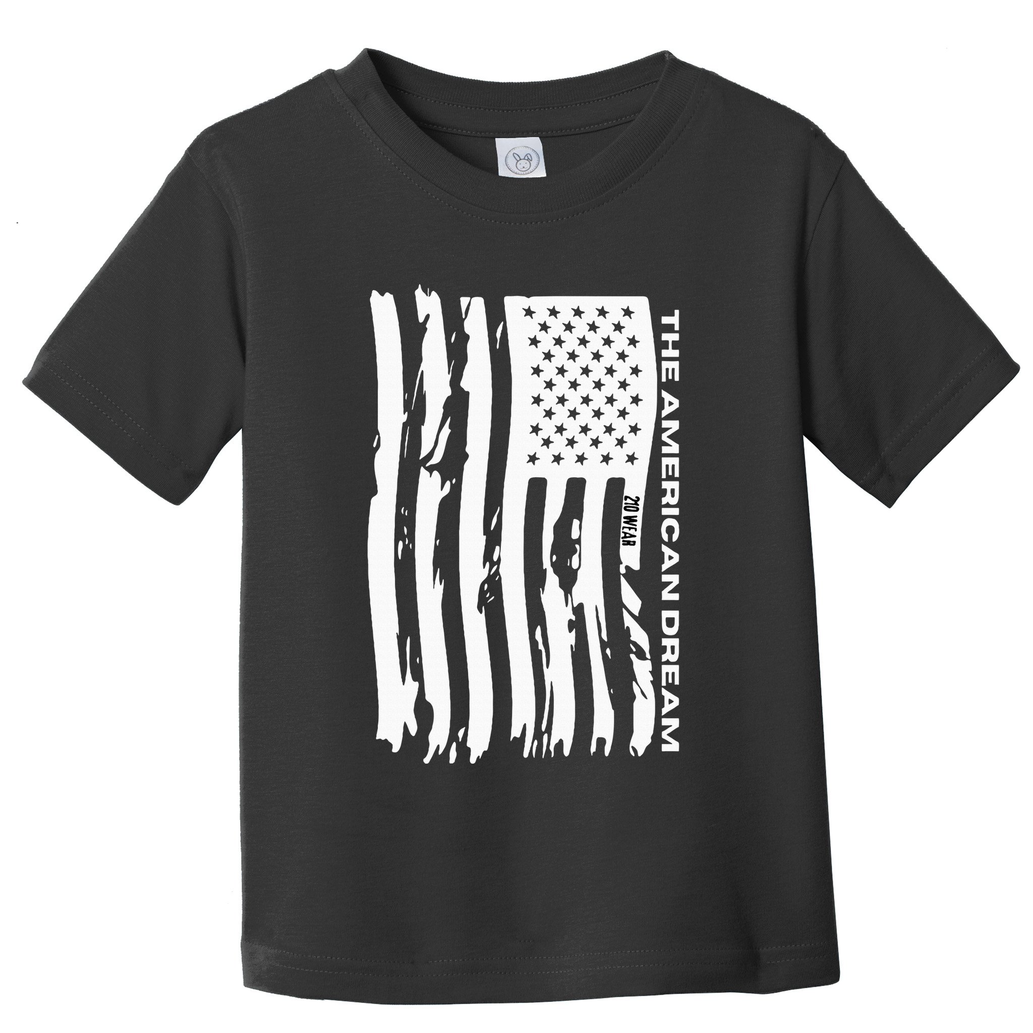 The American Dream Usa American Flag Patriotic Apparel Toddler T-Shirt
