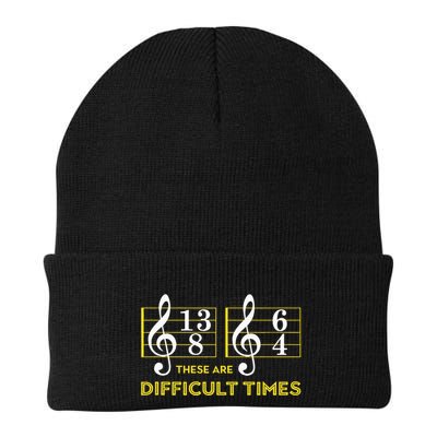 These Are Difficult Times Music Lover Gifts Beanie