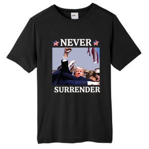 Trump Assassination Donald Trump Assassination Fight Tall Fusion ChromaSoft Performance T-Shirt