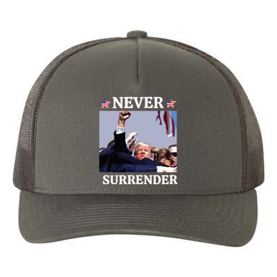 Trump Assassination Donald Trump Assassination Fight Yupoong Adult 5-Panel Trucker Hat