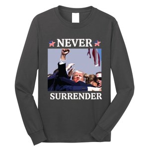 Trump Assassination Donald Trump Assassination Fight Long Sleeve Shirt