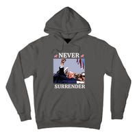 Trump Assassination Donald Trump Assassination Fight Tall Hoodie