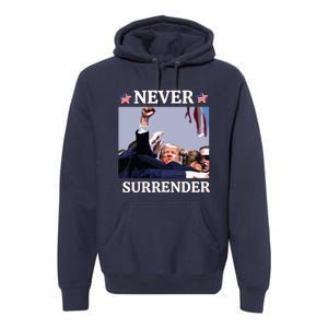 Trump Assassination Donald Trump Assassination Fight Premium Hoodie