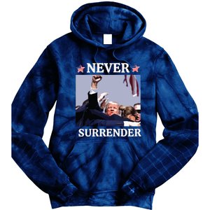 Trump Assassination Donald Trump Assassination Fight Tie Dye Hoodie