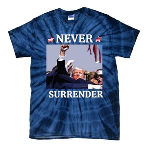 Trump Assassination Donald Trump Assassination Fight Tie-Dye T-Shirt