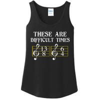 These Are Difficult Times Music Ladies Essential Tank