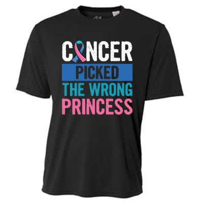 Thyroid Awareness Design For A Thyroid Cancer Warrior Cooling Performance Crew T-Shirt