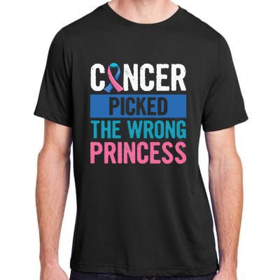 Thyroid Awareness Design For A Thyroid Cancer Warrior Adult ChromaSoft Performance T-Shirt