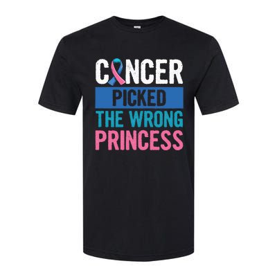 Thyroid Awareness Design For A Thyroid Cancer Warrior Softstyle CVC T-Shirt