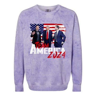 The American Dream Team Colorblast Crewneck Sweatshirt