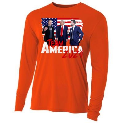 The American Dream Team Cooling Performance Long Sleeve Crew