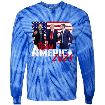 The American Dream Team Tie-Dye Long Sleeve Shirt