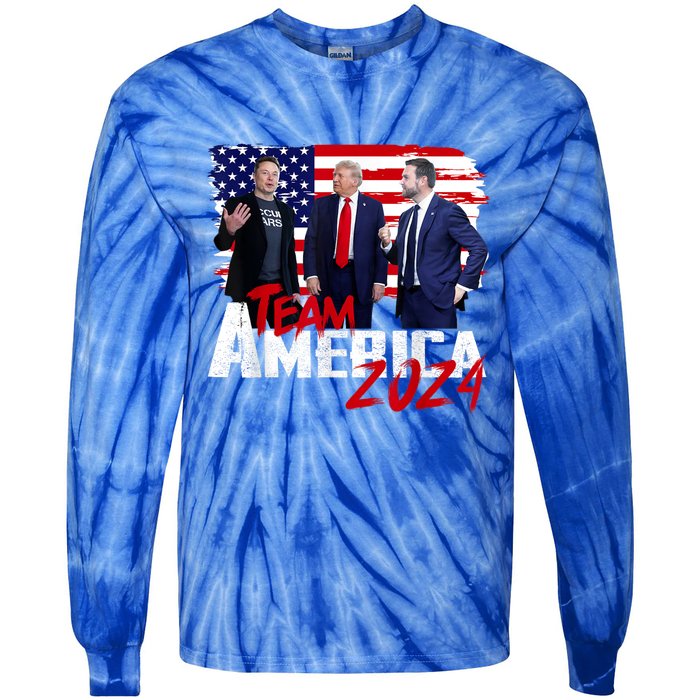 The American Dream Team Tie-Dye Long Sleeve Shirt