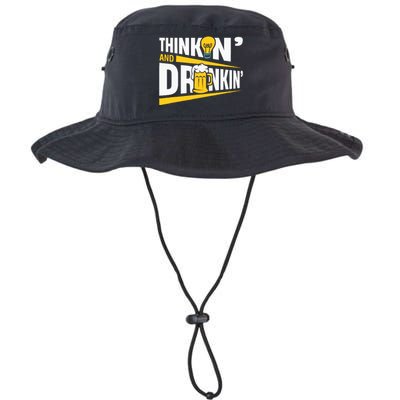 Thinkin And Drinkin | Pub Quiz Game | Trivia Night Legacy Cool Fit Booney Bucket Hat