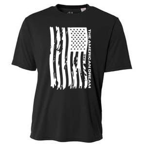 The American Dream Usa American Flag Patriotic Apparel Proudly Patriotic Cooling Performance Crew T-Shirt