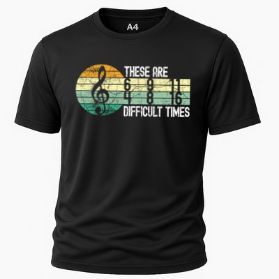 These Are Difficult Times Music Sheet Funny Band Gift Orchestra Musical Gift Performance Shirt