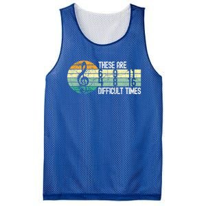 These Are Difficult Times Music Sheet Funny Band Gift Orchestra Musical Gift Mesh Reversible Basketball Jersey Tank